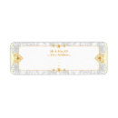 Search for yellow hibiscus return address labels Floral