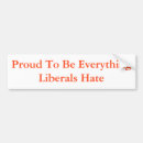 Search for proud conservative bumper stickers Election