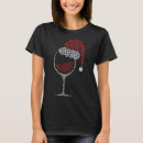 Search for christmas wine glass tshirts Santa