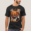 Search for halloween pumpkin tshirts Cat