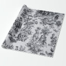 Search for french toile wrapping paper Decoupage