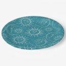 Search for teal paper plates Retro