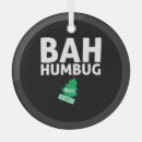 Search for bah humbug christmas tree decorations Santa claus