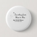 Search for decorative initials badges Bridal shower