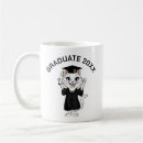Search for graduation cat mugs College
