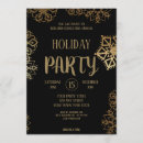 Search for gold glitter christmas invitations Cocktail