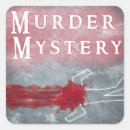 Search for murder stickers Mystery