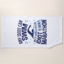 Search for funny sayings beach towels Swimmer