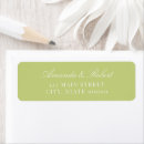 Search for fancy return address labels Minimalist