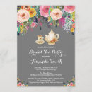 Search for elegant vintage high tea invitations Garden
