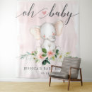 Search for elephant backdrops Baby shower