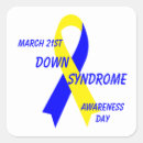 Search for down syndrome stickers Yellow