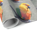 Search for parakeet wrapping paper Parrots