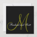 Search for monogram names wedding invitations Initial