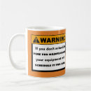Search for danger sign mugs Safety