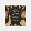 Search for pink and gold napkins Animal