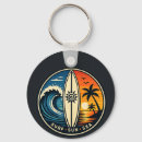 Search for palm trees rounded key rings Surf culture