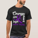 Search for domestic violence ribbon tshirts Hope