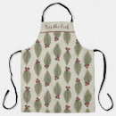 Search for red and green aprons Chef
