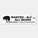 Search for grizzly bumper stickers Wildlife