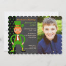 Search for leprechaun birthday invitations Irish