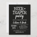 Search for beer and diaper baby shower invitations Pregger kegger