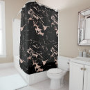 Search for black marble shower curtains Elegant