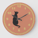 Search for cat face clocks Vintage