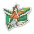 Search for vintage pin up stickers Woman