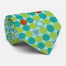 Search for retro shapes ties Vintage style