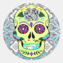 Search for blue sugar skulls stickers Purple