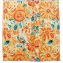 Search for orange shower curtains Watercolor