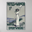 Search for votes for women posters Voting