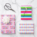 Search for neon christmas wrapping paper Pink