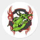 Search for tattoo style stickers Dragon