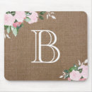 Search for burlap mousepads Initial