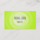 Search for lime green business cards Plain