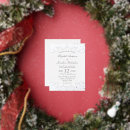 Search for snowflake winter wedding invitations Silver