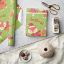 Search for christmas fox wrapping paper Funny