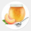 Search for peach jam stickers Fruit