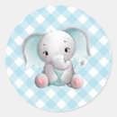 Search for blue elephant stickers Blue and white