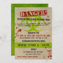 Search for walking dead invitations Blood