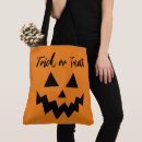 Search for pumpkin faces bags Trick or treat