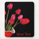 Search for red tulips mousepads Modern