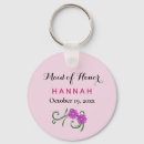 Search for maid of honour key rings Floral