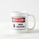 Search for high voltage mugs Danger