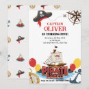 Search for ship birthday invitations Pirates