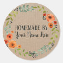Search for homemade cookie stickers Rustic