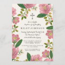 Search for boho floral christening invitations Girls