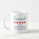 Search for grandmother of the groom mugs Bridal shower